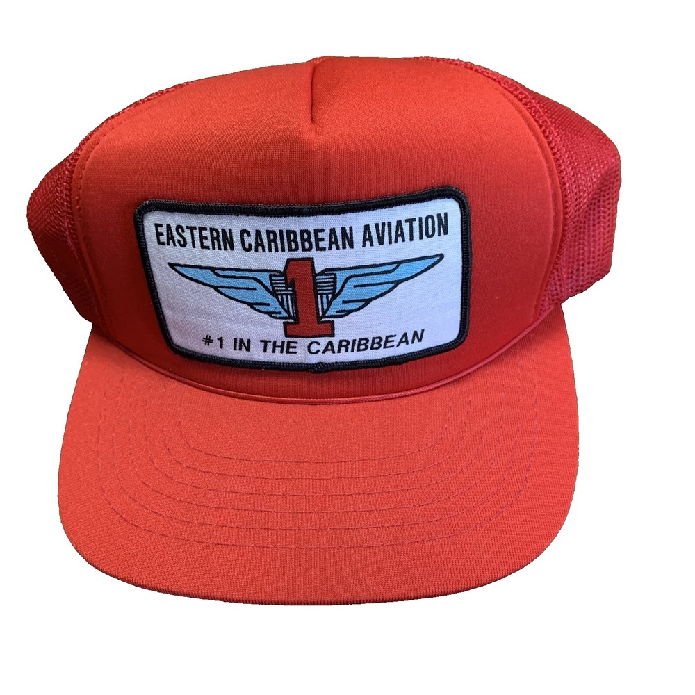 Vintage Eastern Caribbean Aviation Vintage SnapBack